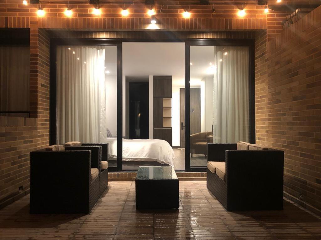 LUXURY APARTMENT with amenities in chicó bogotá Exterior foto
